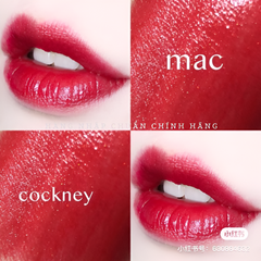 Son Màu Dưỡng Mịn MAC Lustre Lipstick Đỏ Hồng 510 Lady Bug & 502 Cockney - Chất Son Mềm Mịn, Phù Hợp Mọi Phong Cách