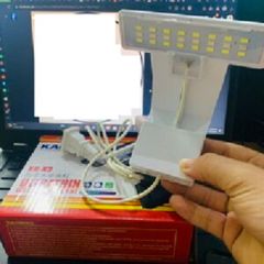 Đèn Led Kẹp Siêu Mỏng Kaokui KK-X3 - Phụ Kiện Hồ Cá Chống Nước, Sáng Đẹp, Thiết Kế Tinh Xảo, Công Suất 5W, Dùng Cho Bể 20-40CM