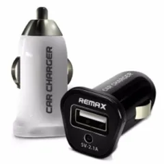 Củ sạc xe hơi ô tô Remax 1 cổng USB 2.1A nhỏ gọn cao cấp