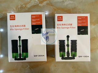 Lọc Bio QanVee QS-100A và QS-200A - Lọc Vi Sinh Cao Cấp Cho Hồ Cá Cảnh Và Thủy Sinh, Phù Hợp Để Nuôi Tép