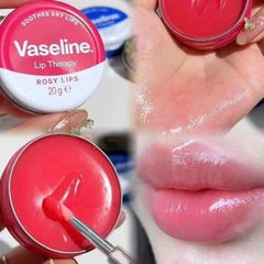 Son Dưỡng Vaseline Dưỡng Hồng Mềm Môi Lip Therapy Rosy Lips 20g - Chăm Sóc Môi, Dưỡng Ẩm và Tạo Sắc Hồng Tự Nhiên