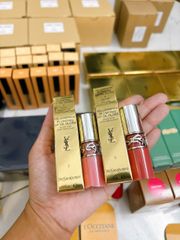 Son Dưỡng Môi YSL Loveshine 3ml - Son Kem Dưỡng Ẩm Chất Mịn, Màu Thời Thượng, Giảm Nứt Nẻ, Trang Điểm Hàng Ngày