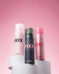 Xịt Khóa Trang Điểm Fixx So.Natural Powder 4 Room - Giữ Lớp Trang Điểm Bền Lâu, Phù Hợp Mọi Loại Da, Chống Nước Và Mồ Hôi