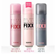Xịt Khóa Trang Điểm Fixx So.Natural Powder 4 Room - Giữ Lớp Trang Điểm Bền Lâu, Phù Hợp Mọi Loại Da, Chống Nước Và Mồ Hôi