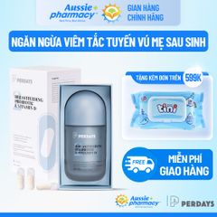 Viên Uống PERDAYS Breastfeeding Probiotic & Vitamin D - Hỗ Trợ Tiêu Hóa và Miễn Dịch Cho Mẹ Bầu và Sau Sinh