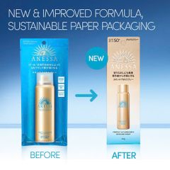 (Chính hãng) Xịt Chống Nắng Anessa Perfect UV Sunscreen Spray 60g - Bảo Vệ Da tốt, Dưỡng Ẩm Và Thích Hợp Với Da Nhạy Cảm