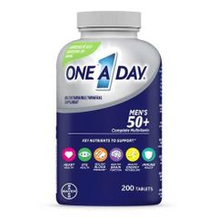 Vitamin Tổng Hợp One A Day Men's 50+ Multivitamin 200 Viên - Bổ Sung Dinh Dưỡng Cho Nam Trên 50 Tuổi, Hỗ Trợ Sức Khỏe Tổng Thể