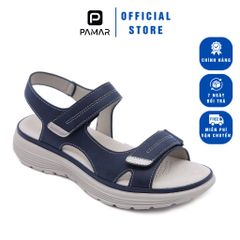 Giày Sandal Nữ Siketu Siêu Nhẹ Quai Ngang Khóa Dán Tiện Lợi Đế Gót 3CM - Phong Cách Khỏe Khoắn Thoải Mái Cho Các Cô Gái