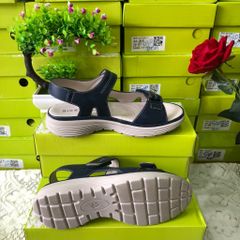 Giày Sandal Nữ Siketu Siêu Nhẹ Quai Ngang Khóa Dán Tiện Lợi Đế Gót 3CM - Phong Cách Khỏe Khoắn Thoải Mái Cho Các Cô Gái