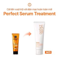 Kem xả phục hồi Mise en Scène Perfect Serum Treatment 180ml - Dưỡng tóc mềm mượt, phục hồi hư tổn từ 7 loại tinh dầu cao cấp