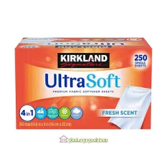Giấy Thơm Quần Áo KIRKLAND SIGNATURE ULTRA SOFT - Hộp 250 Tờ, Hương Thơm Nhẹ, Tiện Dụng Cho Gia Đình