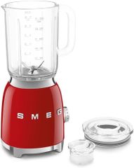 Máy Xay Sinh Tố Smeg BLF03RDEU - Máy Xay Sinh Tố 800W, Dung Tích 1.5L, Lưỡi Dao Thép Không Gỉ, Thiết Kế Hiện Đại
