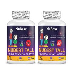 Tăng chiều cao cho trẻ 5-19 tuổi Nubest Tall 60 viên của Mỹ