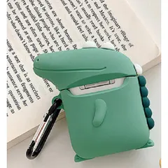 Vỏ Bọc Silicone Dẻo Airpods 1 2 (Cá Sấu Mỏ Nhọn) - Bao Phụ Kiện Tai Nghe Chất Lượng Cao