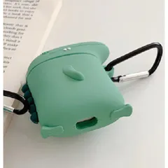 Vỏ Bọc Silicone Dẻo Airpods 1 2 (Cá Sấu Mỏ Nhọn) - Bao Phụ Kiện Tai Nghe Chất Lượng Cao