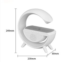 Loa Bluetooth 3in1 BT 2301 - Sạc Không Dây với Đèn Ngủ, Hiệu Ứng Ánh Sáng Đổi Màu Thích Hợp Cho Không Gian Sống Tươi Sáng