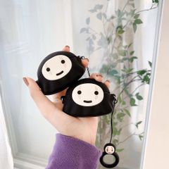 Vỏ Bọc Sillicon Dẻo Cho Airpods 1 2 PRO (Vô Diện Mini) - Phụ Kiện Tai Nghe Không Dây Chất Lượng Cao