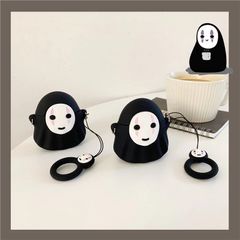 Vỏ Bọc Sillicon Dẻo Cho Airpods 1 2 PRO (Vô Diện Mini) - Phụ Kiện Tai Nghe Không Dây Chất Lượng Cao
