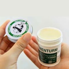 Dầu xoa bóp giảm nhức mỏi Mentholatum Omi Nhật Bản 75g