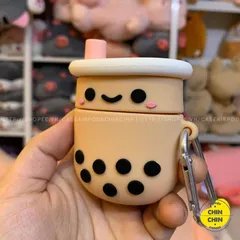 Vỏ Silicon Mềm AirPods 1 2 Trà Sữa Chân Châu - Chống Va Đập Dành Cho Tai Nghe Không Dây, Phụ Kiện Đáng Yêu