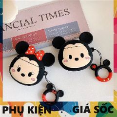 Vỏ Bọc AirPods 1 2 PRO Silicon - Thiết Kế Mickey Mouse Hồng, Bảo Vệ Tai Nghe Không Dây, Phụ Kiện Thiết Thực Cho Fan Hâm Mộ