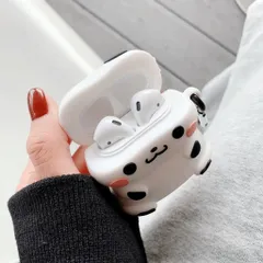 Vỏ Bọc AirPods 1 2 Pro Bò Sữa Cute - Bao Silicon Dẻo, Phụ Kiện Tai Nghe Không Dây, Hàng Chính Hãng