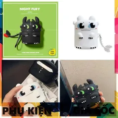 Vỏ Bọc AirPods 1 2 Pro Silicon Dẻo Rồng Fury - Phụ Kiện Tai Nghe Không Dây Chất Lượng Cao