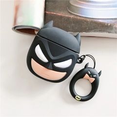 Vỏ Bọc Silicon Mềm Airpods Pro – Người Dơi Che Mắt, Vỏ Đựng Tai Nghe Không Dây Chất Lượng Cao