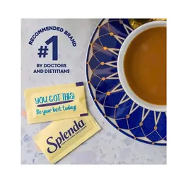 Combo 50 Gói Đường Ăn Kiêng Splenda Zero Calorie - Chất Thay Thế Đường Tự Nhiên, Hỗ Trợ Giảm Cân, Không Chứa Calo