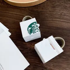 Vỏ Bọc Silicon Mềm AirPods 1, 2, Pro Hình Túi Xách STARBUCK - Phụ Kiện Tai Nghe Độc Đáo, Chất Lượng Cao