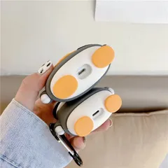 Vỏ Bọc Silicon Mềm Dành Cho Airpods 1 2 - Thiết Kế Vịt HipHop RICH Ngộ Nghĩnh, Bảo Vệ Tai Nghe Không Dây