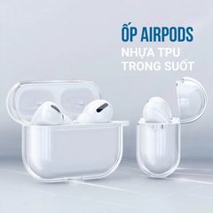 Vỏ Bọc Silicon Trong Suốt Cho AirPods 1, 2, 3, PRO - Phụ Kiện Chất Lượng Cao, Bảo Vệ Hộp Sạc Tai Nghe