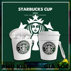 Vỏ Bọc AirPods 1 2 Silicon Dẻo Hình Cốc Starbucks - Phụ Kiện Tai Nghe Chất Lượng Cao, Thiết Kế Sáng Tạo