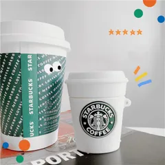 Vỏ Bọc AirPods 1 2 Silicon Dẻo Hình Cốc Starbucks - Phụ Kiện Tai Nghe Chất Lượng Cao, Thiết Kế Sáng Tạo
