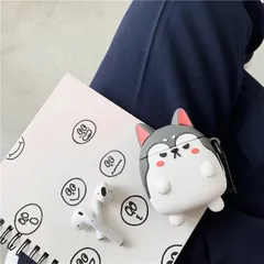 Vỏ Bọc Silicon Chó Shiba Cho Airpods 1 2 - Bao Sạc Tai Nghe Dẻo, Phụ Kiện Chất Lượng Cao, Hàng Đẹp, Thiết Kế Độc Đáo
