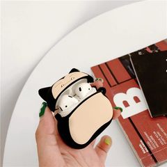 Vỏ Bọc Airpods 1 2 Pro Mèo Béo Pokemon - Silicone Đẹp, Bảo Vệ Hộp Sạc Tai Nghe AirPods 1 2 PRO