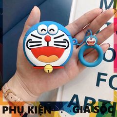 Vỏ Bọc Silicon Dẻo AirPods 1 2 Doraemon - Phụ Kiện Tai Nghe Hình Hoạt Hình Dễ Thương, Chống Trầy Xước