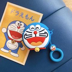 Vỏ Bọc Silicon Dẻo AirPods 1 2 Doraemon - Phụ Kiện Tai Nghe Hình Hoạt Hình Dễ Thương, Chống Trầy Xước