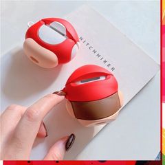 Vỏ Bọc Silicon AirPods 1 2 PRO - Thiết Kế Super Mario Dễ Thương Cho Hộp Sạc Tai Nghe, Phụ Kiện Độc Đáo, Chất Lượng Cao