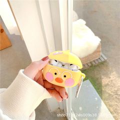 Vỏ Bọc Silicon Dẻo Airpods 1 2 PRO Vịt Má Hồng - Phụ Kiện Chất Lượng Cho Hộp Sạc Tai Nghe