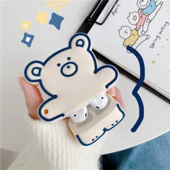 Vỏ Bọc Silicon Dẻo AirPods 1 2 - Thiết Kế Gấu Bear Đáng Yêu Cho Hộp Sạc Tai Nghe