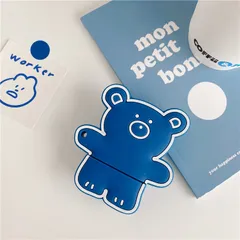 Vỏ Bọc Silicon Dẻo AirPods 1 2 - Thiết Kế Gấu Bear Đáng Yêu Cho Hộp Sạc Tai Nghe