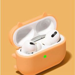 Vỏ Bọc AirPods 1 2 Silicone Dẻo Hình Cún Shiba Inu Nằm - Phụ Kiện Tai Nghe Dễ Thương, Quà Tặng Cho Fan Thú Cưng