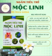 Gói Pha Ngâm Tiêu Trĩ Mộc Linh - Giải Pháp An Toàn Hiệu Quả Cho Người Bị Trĩ - Hỗ Trợ Giảm Đau, Kháng Viêm, Phục Hồi Nhanh Chóng