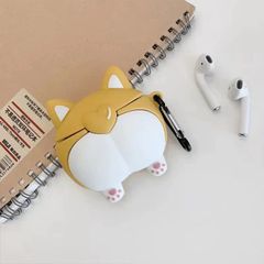 Vỏ Bọc Silicon Dẻo AirPods 1 2 - Mông Trái Tim | Phụ Kiện Tai Nghe Thời Trang, Bảo Vệ Hộp Sạc AirPods