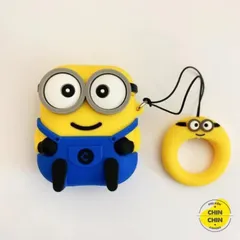 Vỏ Bọc Silicon Hoạt Hình Cute 1 Mắt 2 Mắt cho AirPods 1 2 Pro - Phụ Kiện Tai Nghe Sạc Stylish và Đáng Yêu