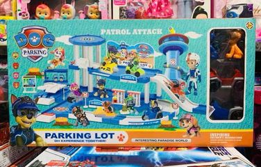 Đồ Chơi Bãi Đậu Xe Đội Chó Cứu Hộ 553-338 Paw Patrol - Mô Hình Sống Động Cho Trẻ Em, Phát Triển Sáng Tạo và Kỹ Năng Xã Hội