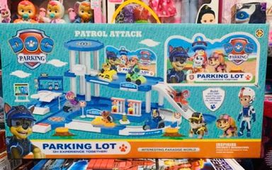 Đồ Chơi Bãi Đậu Xe Đội Chó Cứu Hộ 553-338 Paw Patrol - Mô Hình Sống Động Cho Trẻ Em, Phát Triển Sáng Tạo và Kỹ Năng Xã Hội