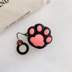 Vỏ Bọc Silicone Chân Mèo Xinh Cho AirPods 1 2 - Phụ Kiện Tai Nghe Thời Trang Bảo Vệ Hộp Sạc