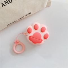 Vỏ Bọc Silicone Chân Mèo Xinh Cho AirPods 1 2 - Phụ Kiện Tai Nghe Thời Trang Bảo Vệ Hộp Sạc